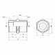 Ніпель подовжений SD Forte 1/2" SF35815L