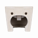 Біде підвісне Qtap  Swan 485х360х320 мм, White QT16555379W