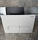 Панель змиву KOER KT-0608-03 240x160x10mm пластикова, кнопка закруглена (колір білий) (KR6123)