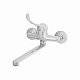 Змішувач для кухні локтьовий Lidz Watt 009 настінний (k35) LDWAT009CRM34862 Chrome
