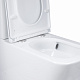 Унітаз підлоговий Qtap Tern Ultra Quiet безобідковий з сидінням Soft-Close QT17222175AUQ1W White