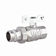 Кран кульовий "Американка" Thermo Alliance Forte 1" з антипротіканням прямий SF222W25