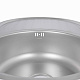 Кухонна мийка Brinex 7750 0,8 мм Micro Decor (BRIN7750MDEC08)