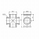 Хрестовина Thermo Alliance Forte 1/2" ВВ SF35415