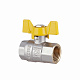 Кран кульовий Thermo Alliance Standart 1/2" ВР для газу (метелик) SD602NG15PN40