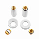 Комплект подовжувачів 1/2Fx1/2M білий KOER KF.SET.06MF WHITE (KR5850)