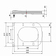 Сидіння для унітазу Qtap (Gemini 520) 448x357x38,5 мм, White, з мікроліфтом, Slim Duroplast, Quick Release QTSC179W49386