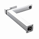 Змішувач латунний для раковини Lidz Orion 001FH високий (k25) LDORI001FHCRM48096 Chrome