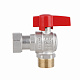 Кран кульовий Thermo Alliance Standart 3/4"ВЗ кутовий, PN40, з накидною гайкою TAS224W20