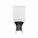 Унитаз-компакт Qtap Aries безободковый с сиденьем Soft-close QT03222171ARW