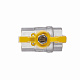 Кран кульовий Thermo Alliance Standart 1" ВР для газу (метелик) SD602NG25PN40