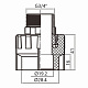 Муфта PPR Thermo Alliance 20х3/4" ЗР