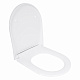 Qtap Сидіння для унітаза (Robin 490, Scorpio 490) 430x363x60 мм, White, з мікроліфтом, Slim Duroplast, MagLock QTSC179W48915