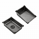 Кухонна мийка Kroner KRP Schwarze - SET7545NB PVD (3.0/0.8 мм)