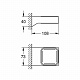 Держатель для аксессуаров Grohe Selection Cube 40865000