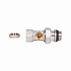 Кран радіаторний Thermo Alliance Base 1/2" ВЗ з антипротіканням прямий SD227W15