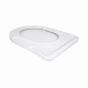 Сидіння для унітаза Qtap (Robin 490,610, Scorpio 490) з мікроліфтом Slim QTSC179W48675