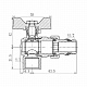 Кран кульовий "Американка" Thermo Alliance Forte 1/2" з антипротіканням кутовий SF223W15