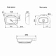Раковина Qtap Cardinal 565х400х130 White QT0411K177WN