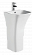 Раковина моноблок MIXXUS BEVEL-1101 450х435х830mm (отвір під змішувач, перелив) (MI6697)