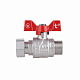 Кран кульовий з накидною гайкою Thermo Alliance Forte 3/4" ВЗ для води прямий SF261W20