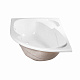 Ванна акриловая Lidz Majatek 150L 150x100 с ножками Nozki A 150