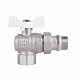 Кран кульовий "Американка" Thermo Alliance Forte 3/4" з антипротіканням кутовий SF223W20