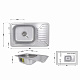 Кухонна мийка Brinex 6642 0,8 мм Satin (BRIN6642SAT08)