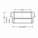 Футорка Thermo Alliance Standart 1 1/4"х1" ЗВ SD4233225