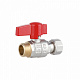 Кран кульовий Thermo Alliance Standart 1/2"ВЗ прямий, PN40, з накидною гайкою TAS261W15