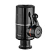 Водонагрівач 3,3 kW проточний ZERIX ELW06-EF-2BLACK (ELW06-EF-B BLACK) з індик. темп., рефлекторний вилив, на мийку (колір чорний) (ZX5033)