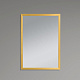 Дзеркало настінне ZERIX FONTE MRZ09-70x85-REVERSE GOLD прямокутне в золотій рамі (ZX5639)
