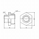 Ніпель редукційний Thermo Alliance Forte 3/8"х1/4" SF35996