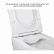 Комплект Qtap Jay 2 в 1: унітаз підвісний Rimless + біде підвісне
