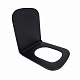 Сидіння для унітаза Qtap Tern 420х340х35 мм, Matt Black, з мікроліфтом, Slim Duroplast, Quick Release QT99HY2322MB