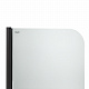 Штора на ванну Qtap Standard BLM407513APL скло Pear 6 мм, 75х140 см, ліва
