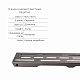 Комплект Qtap Taurus FD800 (PVD) Лінійний трап із нержавіючої сталі із сухим затвором 800 мм