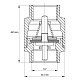Клапан зворотний 1/2" (Koer KR.171) (KR0127)