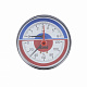 Термоманометр Icma 1/2" 0-6 бар, заднє підключення №259
