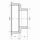 Перехідник Thermo Alliance Standart 3/4"х1/2" ВЗ SD4091520L6