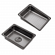 Кухонна мийка Kroner KRP Schwarze - SET7545F4HM PVD (3.0/0.8 мм)
