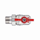 Кран кульовий «Американка» Thermo Alliance Forte 3/4" кутовий SF221W20