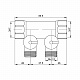 Коллектор Icma 3/4" 2 выхода №228