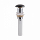 Донний клапан для раковини Qtap PU03 225х70х70 Matt black