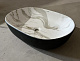 Раковина накладна MIXXUS PREMIUM ELLIPSE-0105 MARBLE-BLACK 600х400х150mm (MP6565)