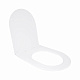 Сидіння для унітазу Qtap (Taurus 520) 455x365x38 мм, White, з мікроліфтом, Slim Duroplast, Quick Release QTSC179W49384