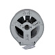 Тримач для туалетного паперу Qtap Pohodli 270 мм QTDP100SP White/Grey (Držák)