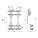 Колектор Thermo Alliance Forte 1" 4 виходи SF002W4