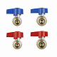 Комплект прямих кранів Thermo Alliance Standart 1/2"ВН-3/4"ВН з накидною гайкою для підключення котла TAS262RBW1520