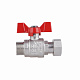 Кран кульовий з накидною гайкою Thermo Alliance Forte 3/4" ВЗ для води прямий SF261W20